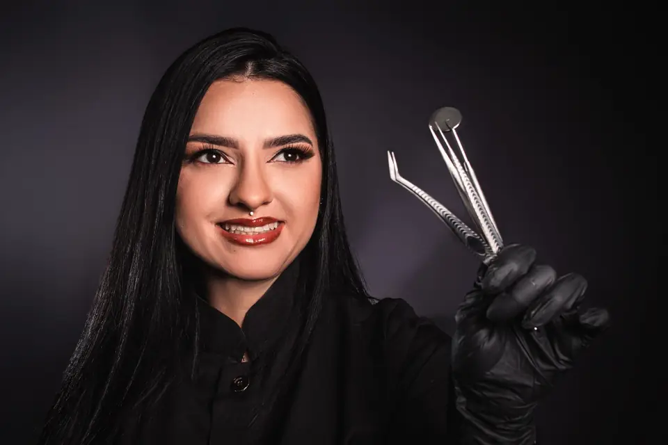 Laura Gómez, higienista